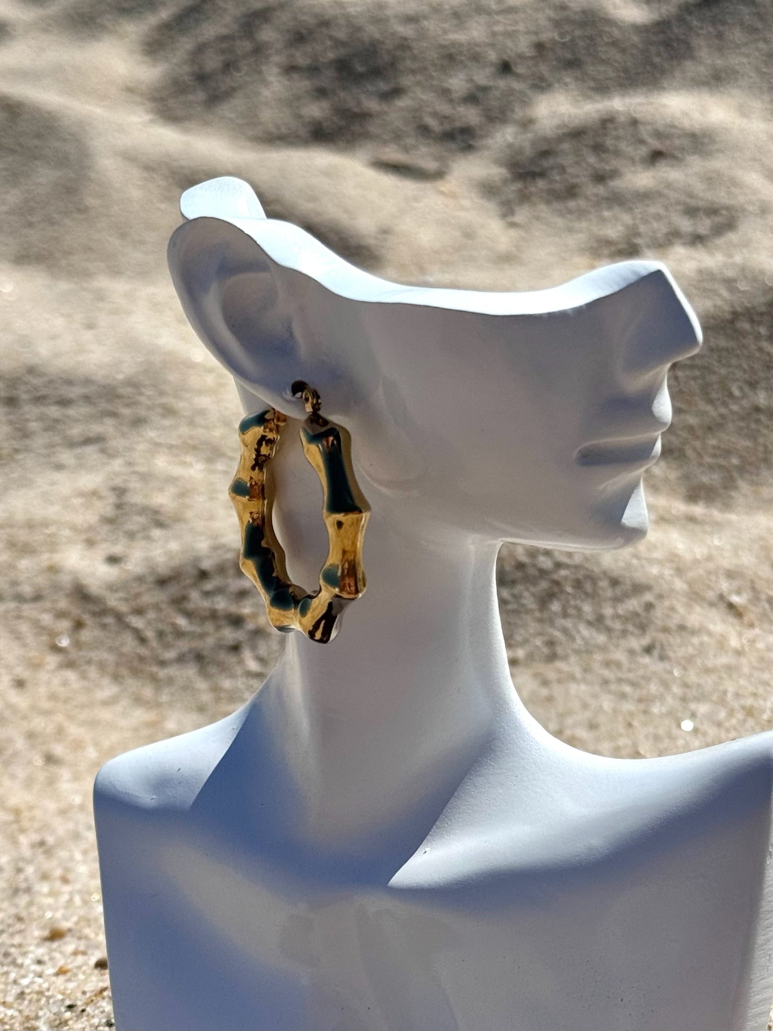 Brincos Bold Gold CHECK