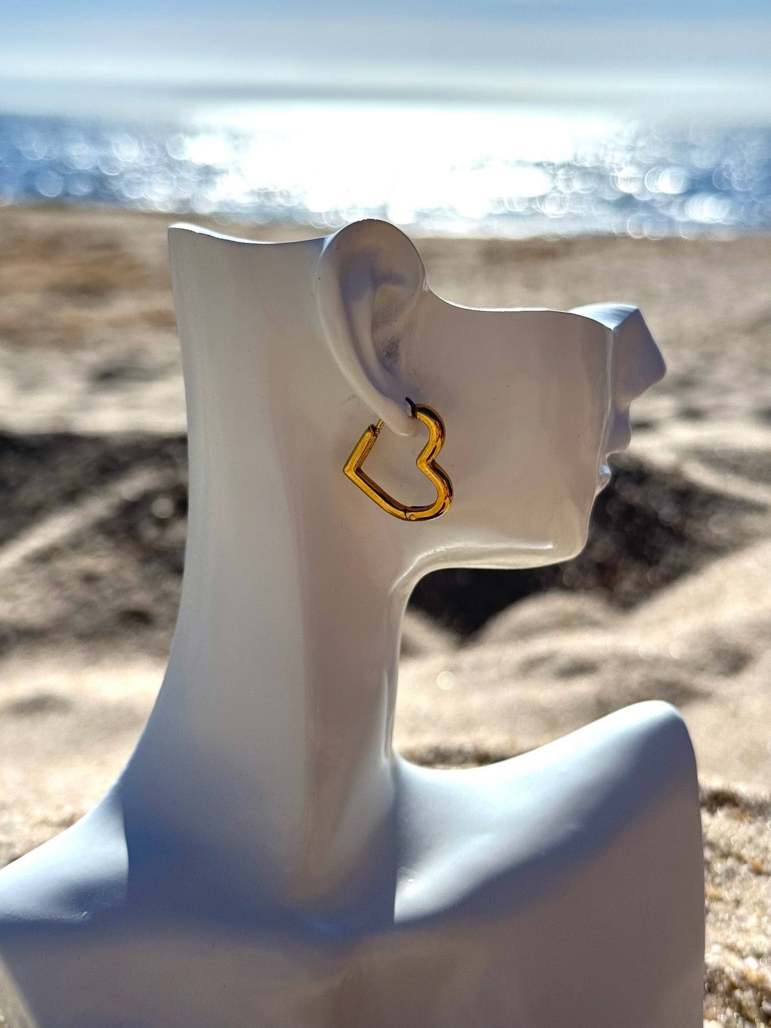 Brincos Coração CHECK