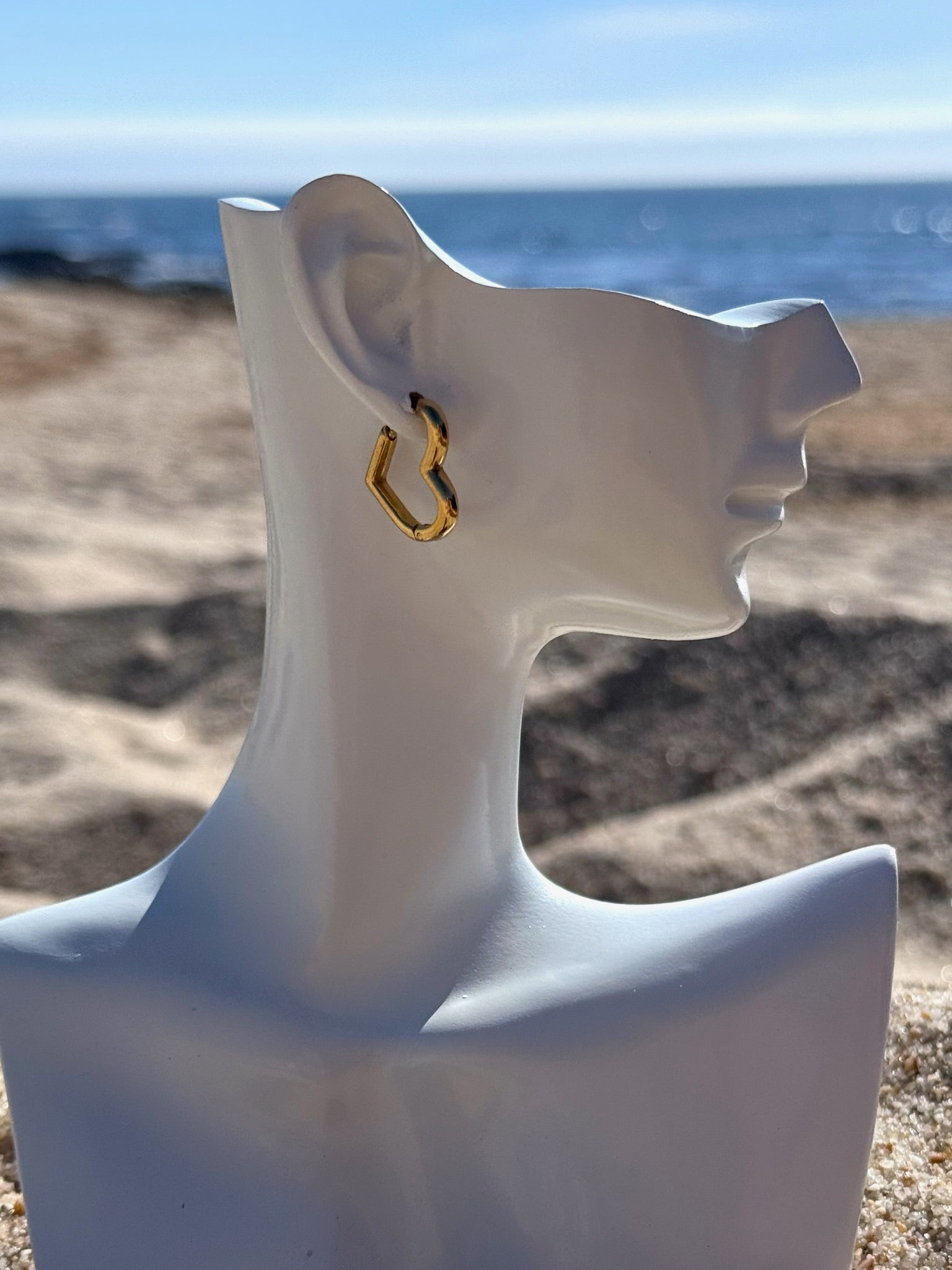 Brincos Coração CHECK