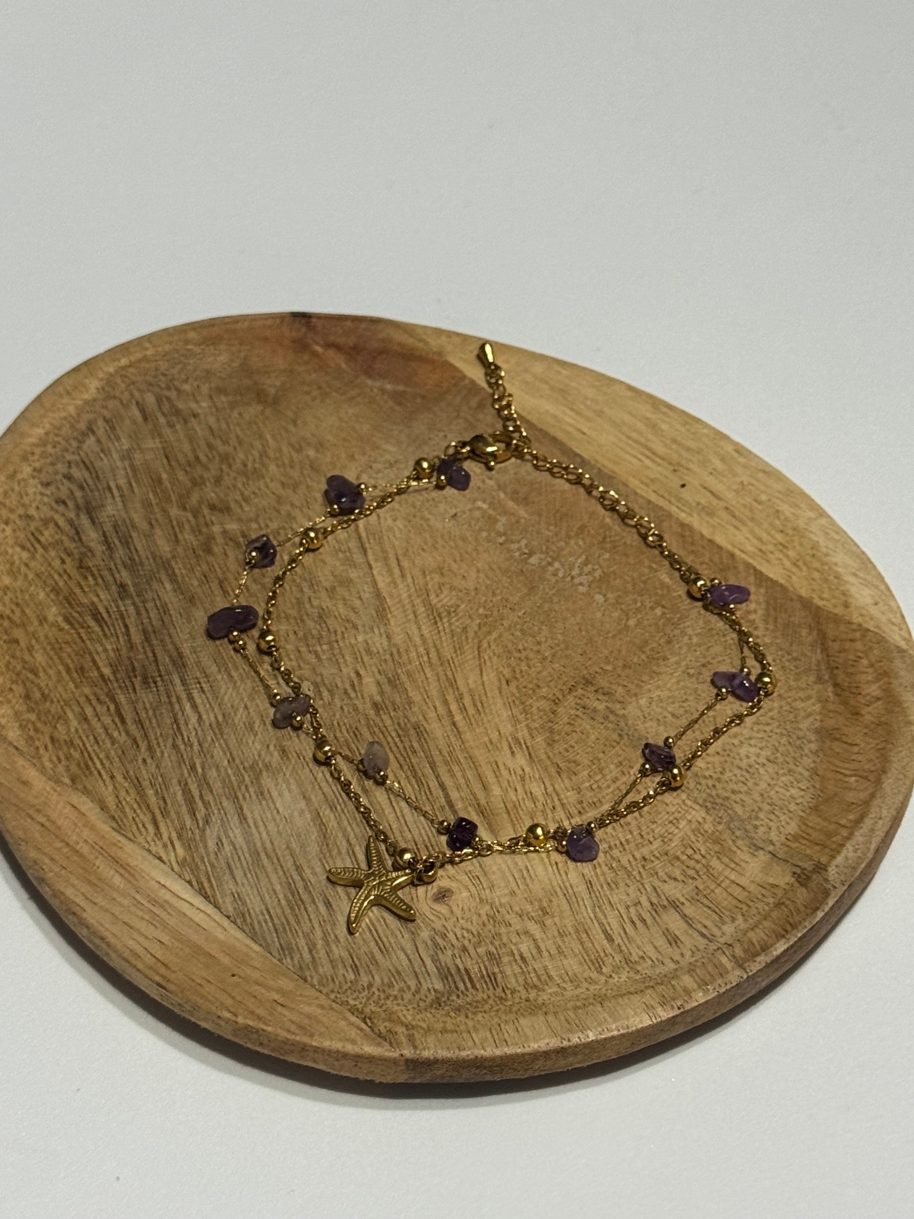 Pulseira do Pe "Estrela do mar" CHECK 1