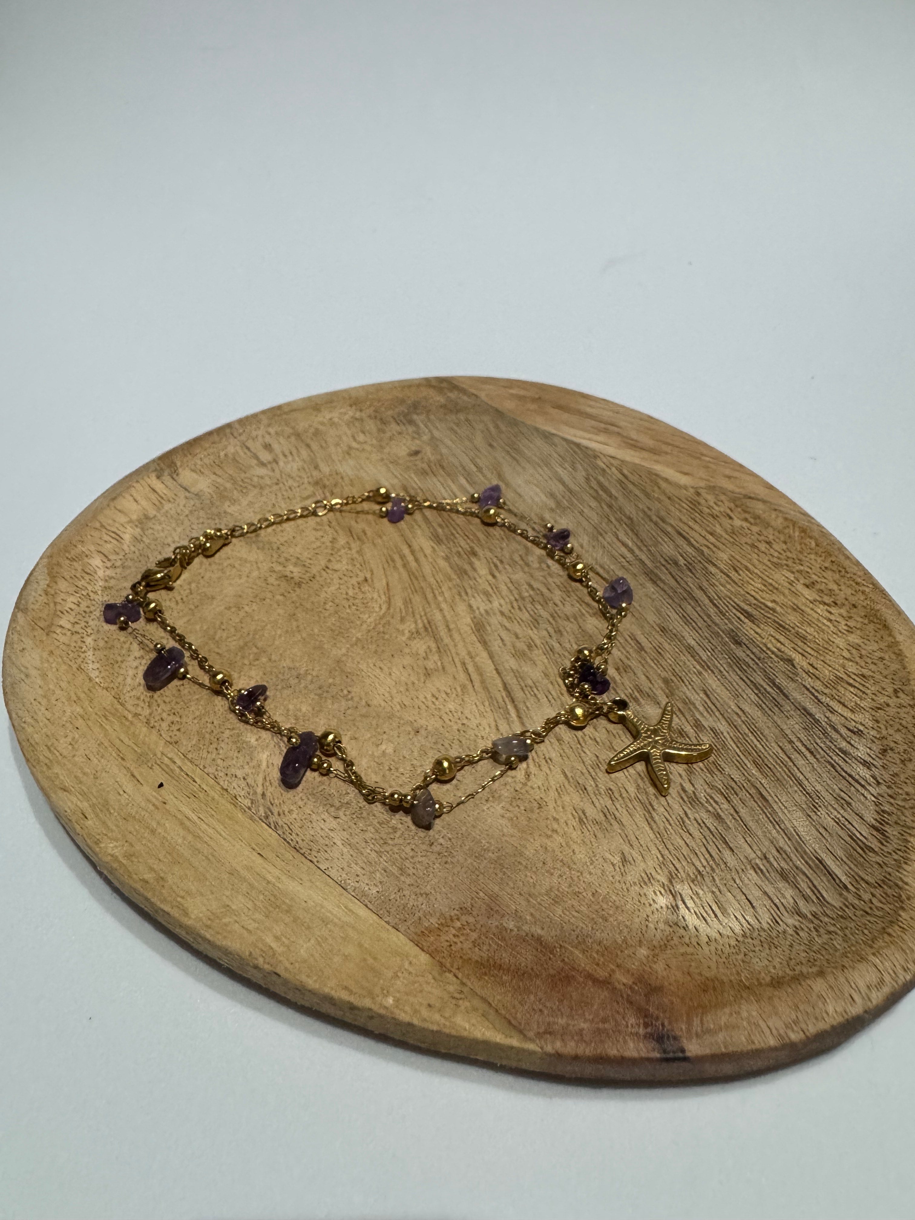 Pulseira do Pe "Estrela do mar" CHECK 1