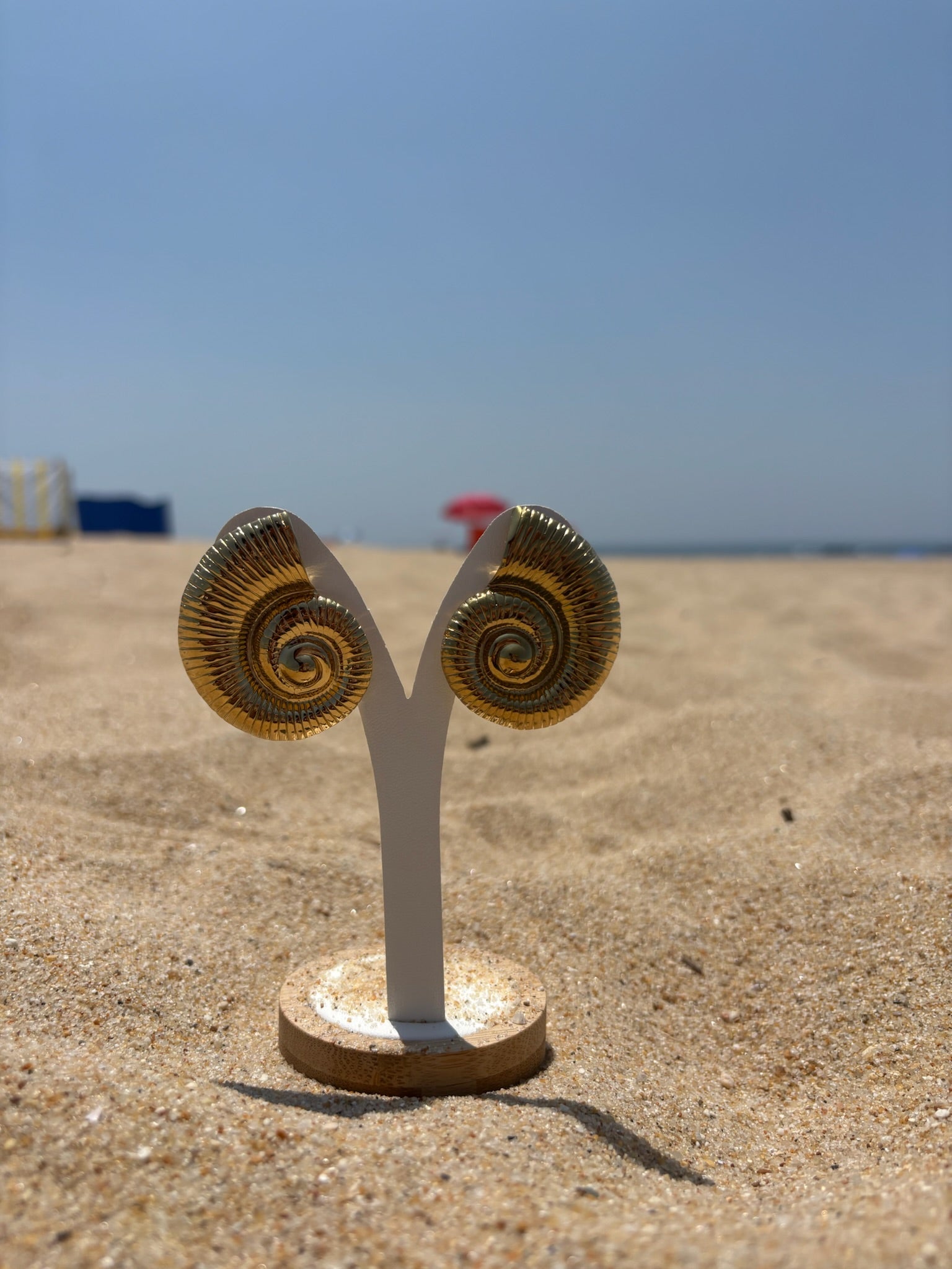 Brincos Concha CHECK