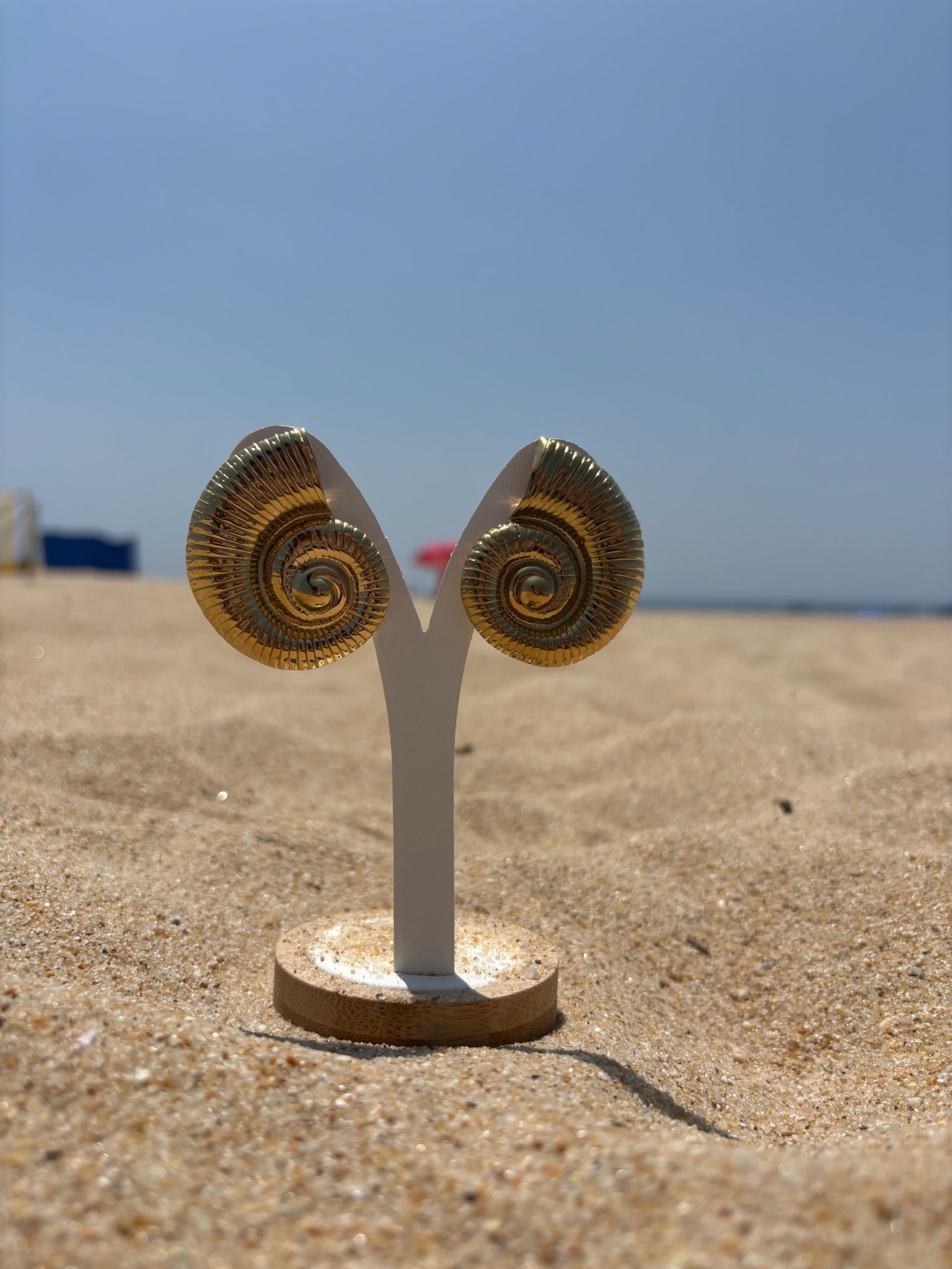 Brincos Concha CHECK