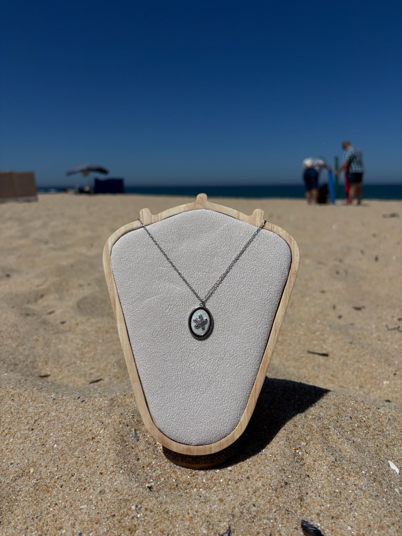 Colar Estrela Prateada CHECK