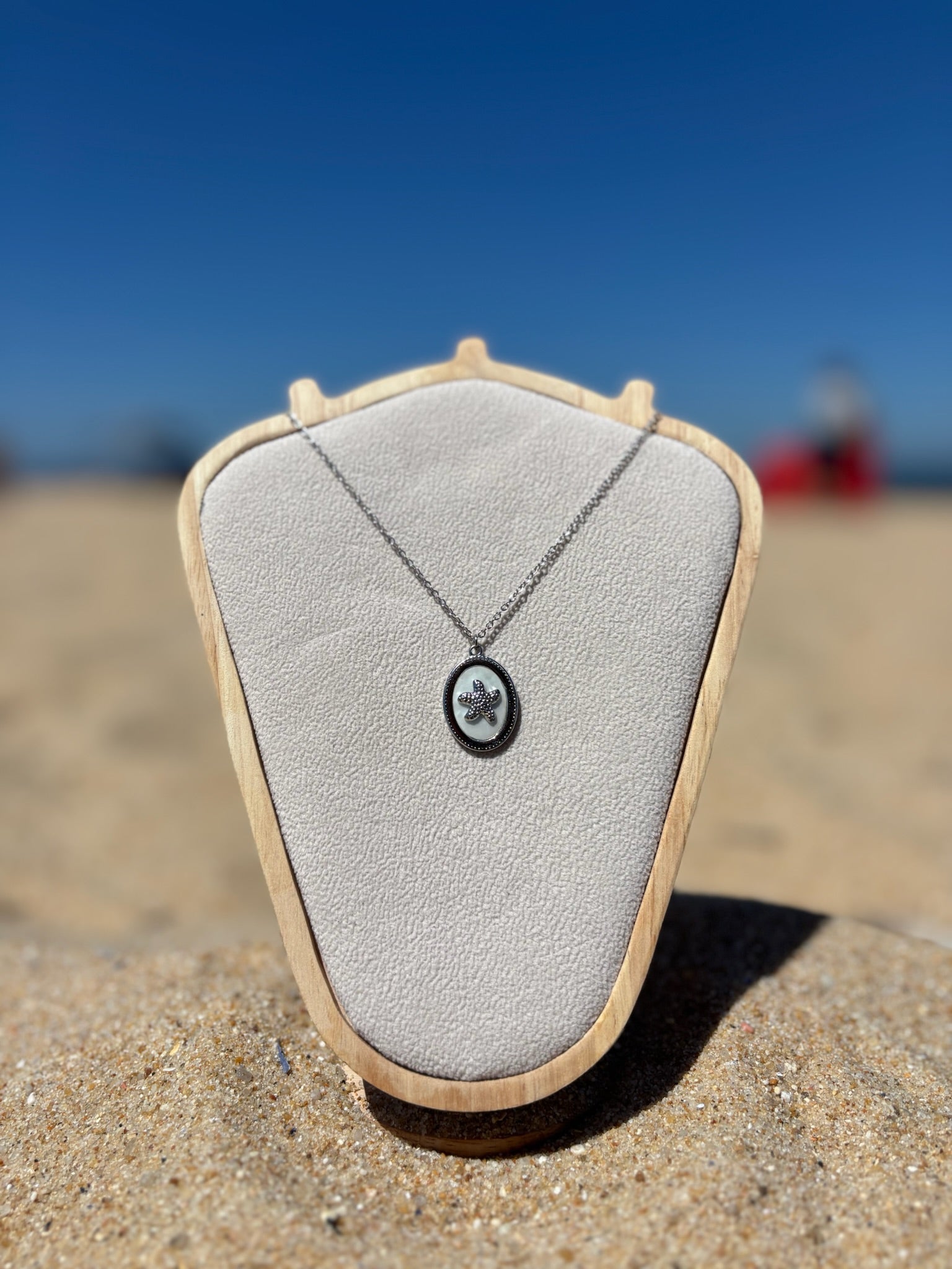 Colar Estrela Prateada CHECK