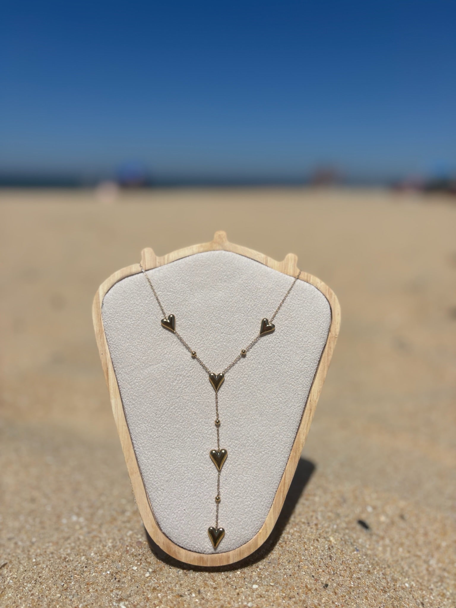 Colar corações RED