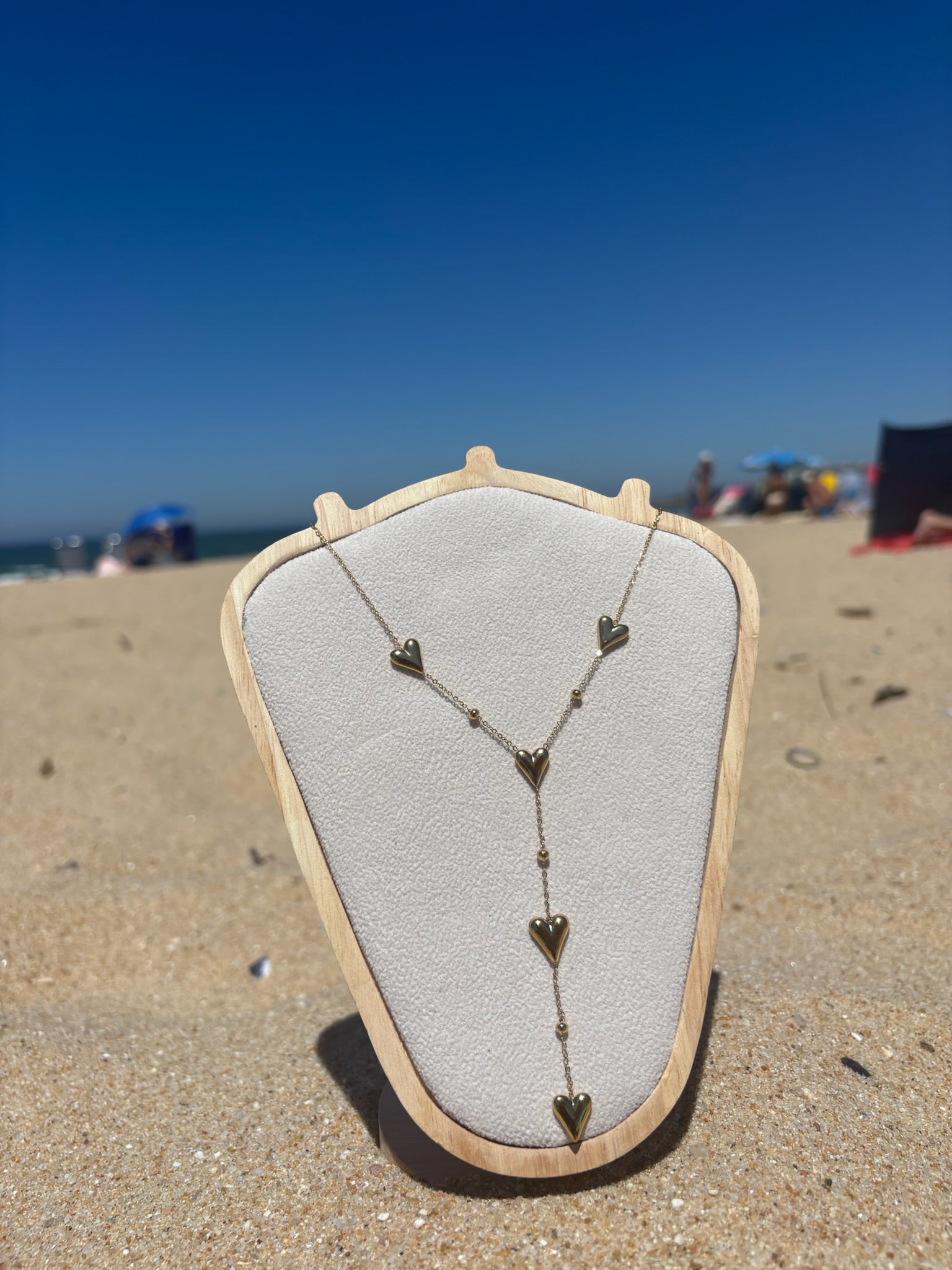 Colar corações RED