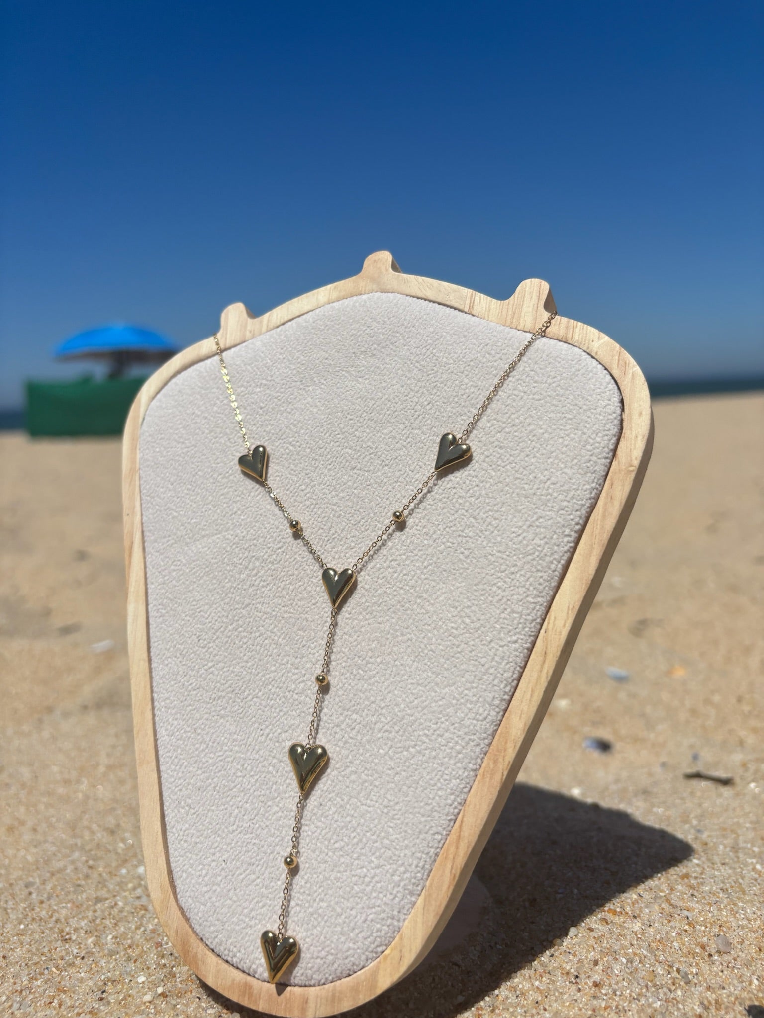 Colar corações RED