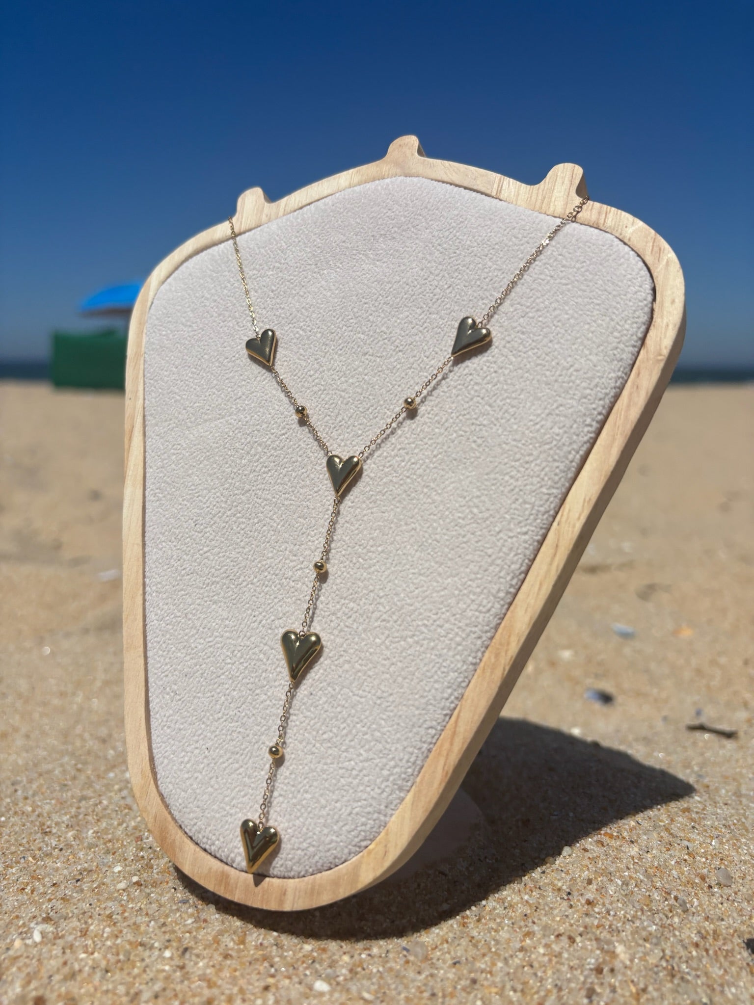 Colar corações RED