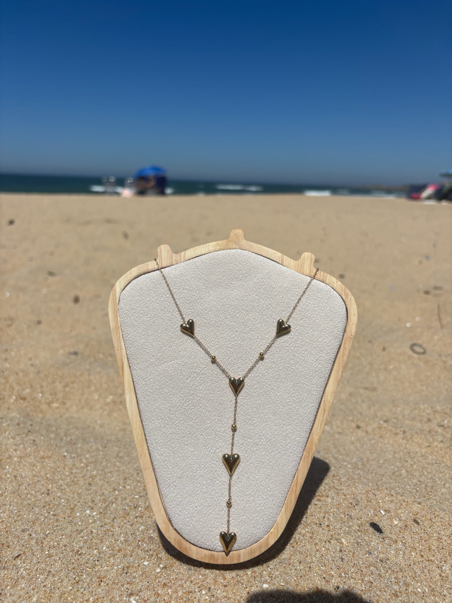 Colar corações RED