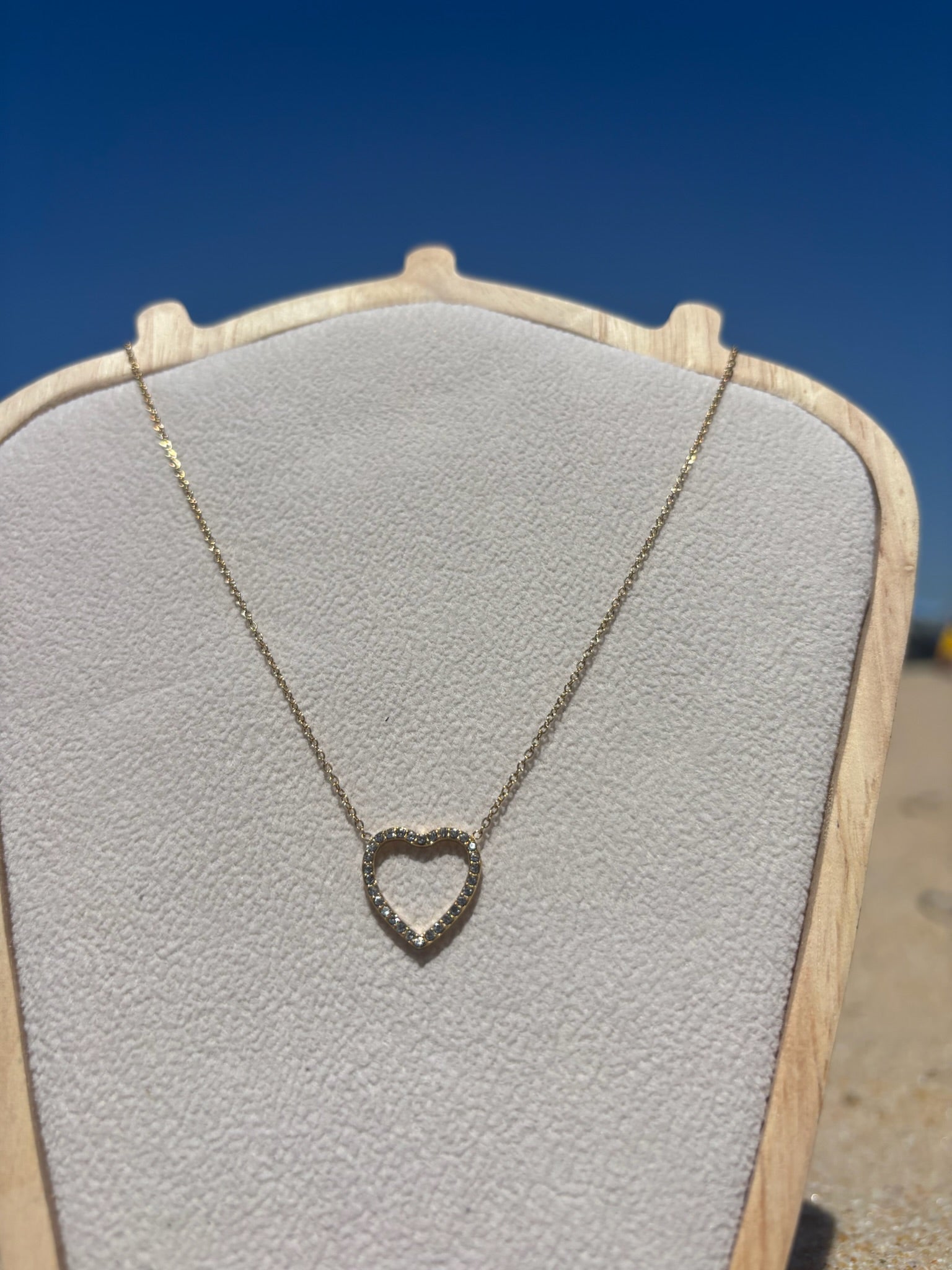 Colar Coração CHECK