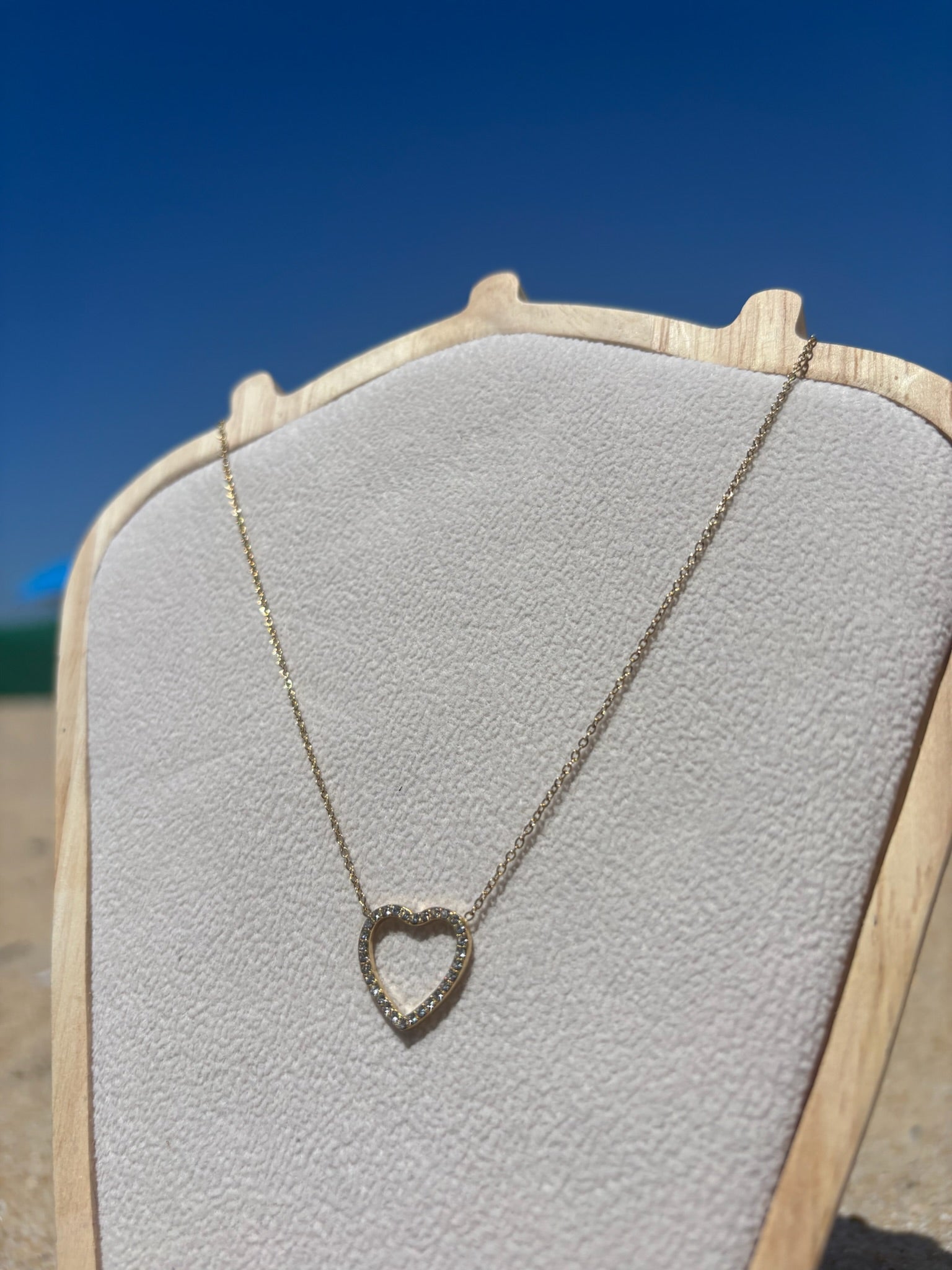 Colar Coração CHECK