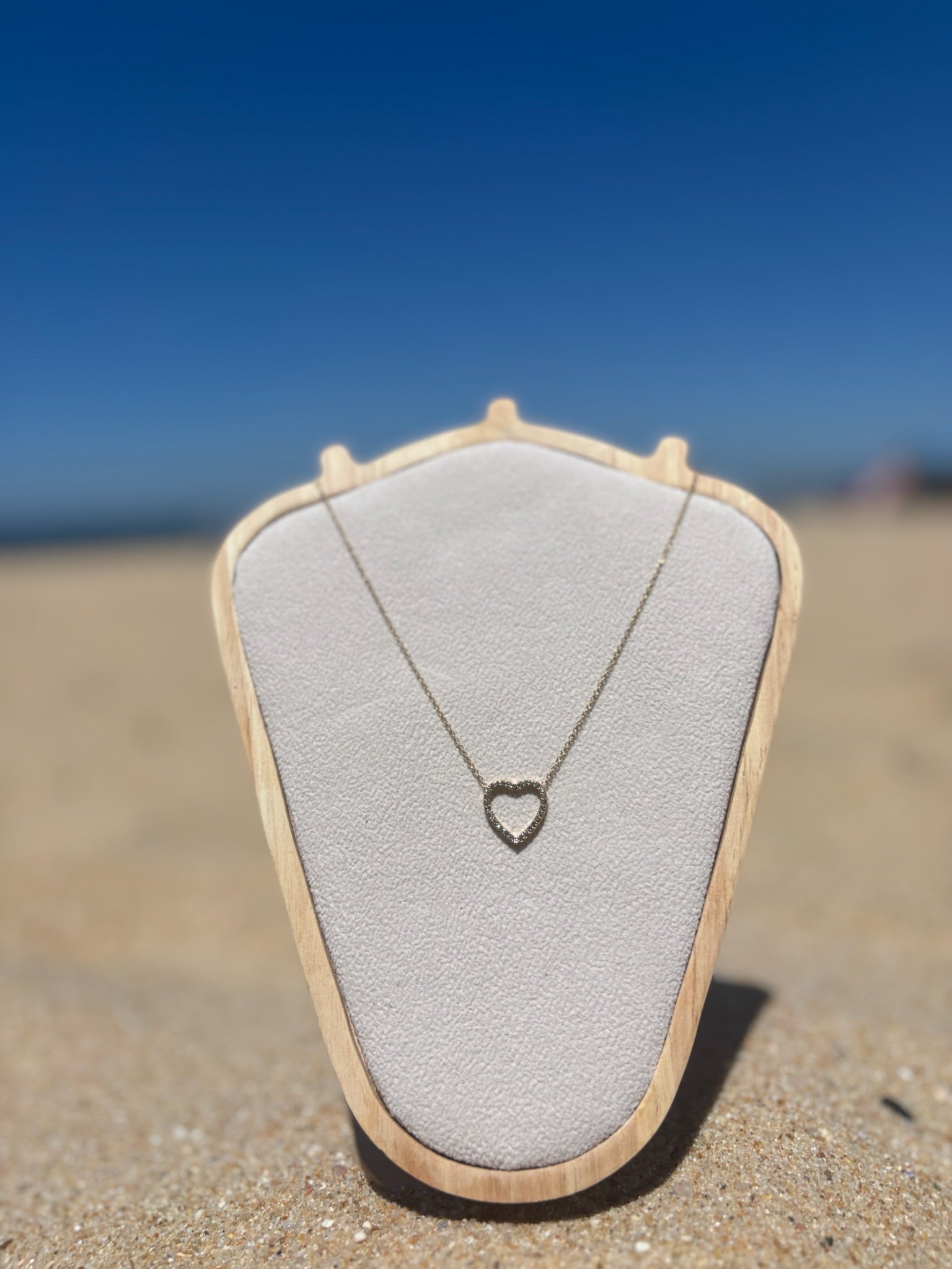 Colar Coração CHECK