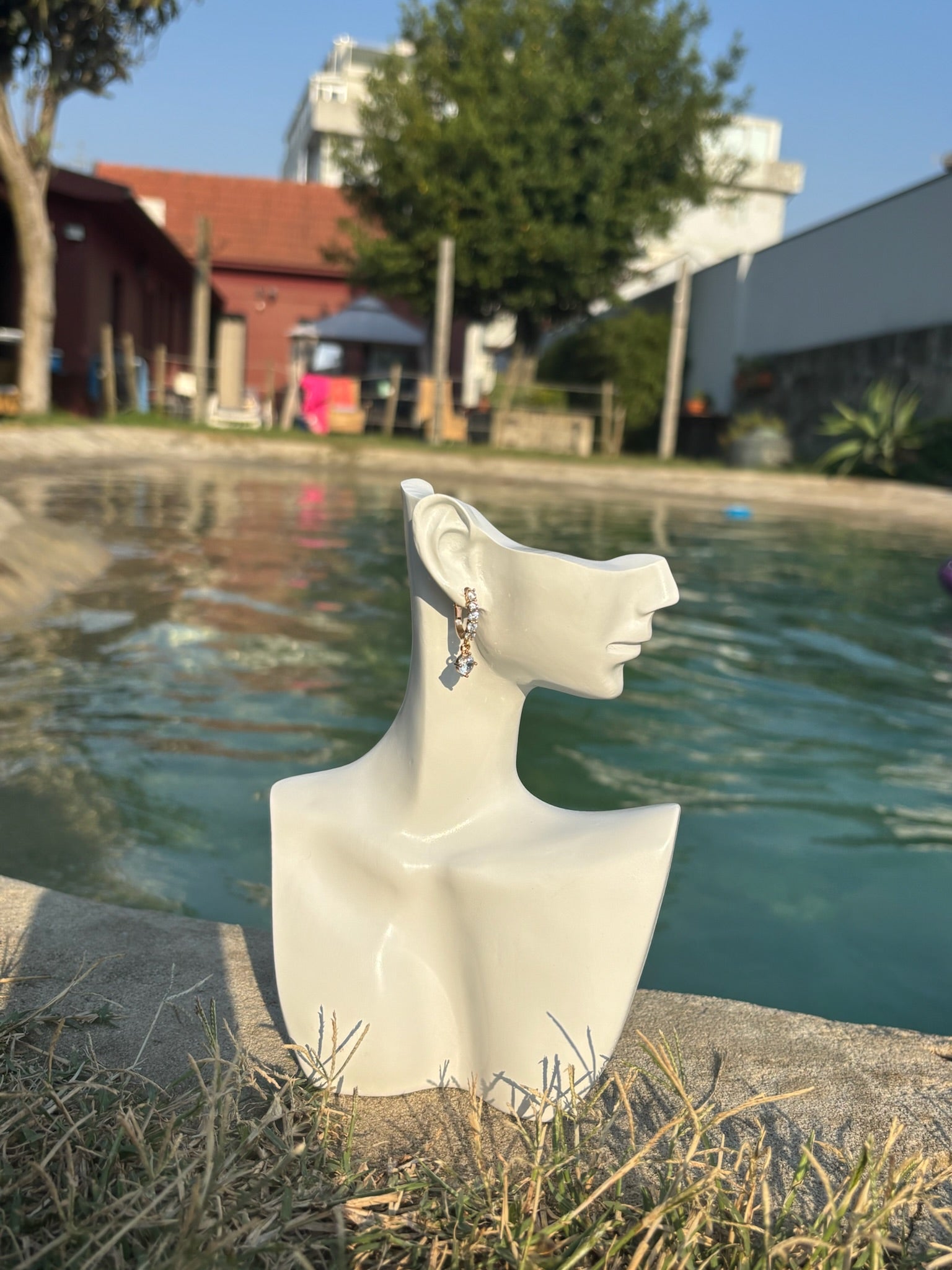 Brincos Brilhos CHECK