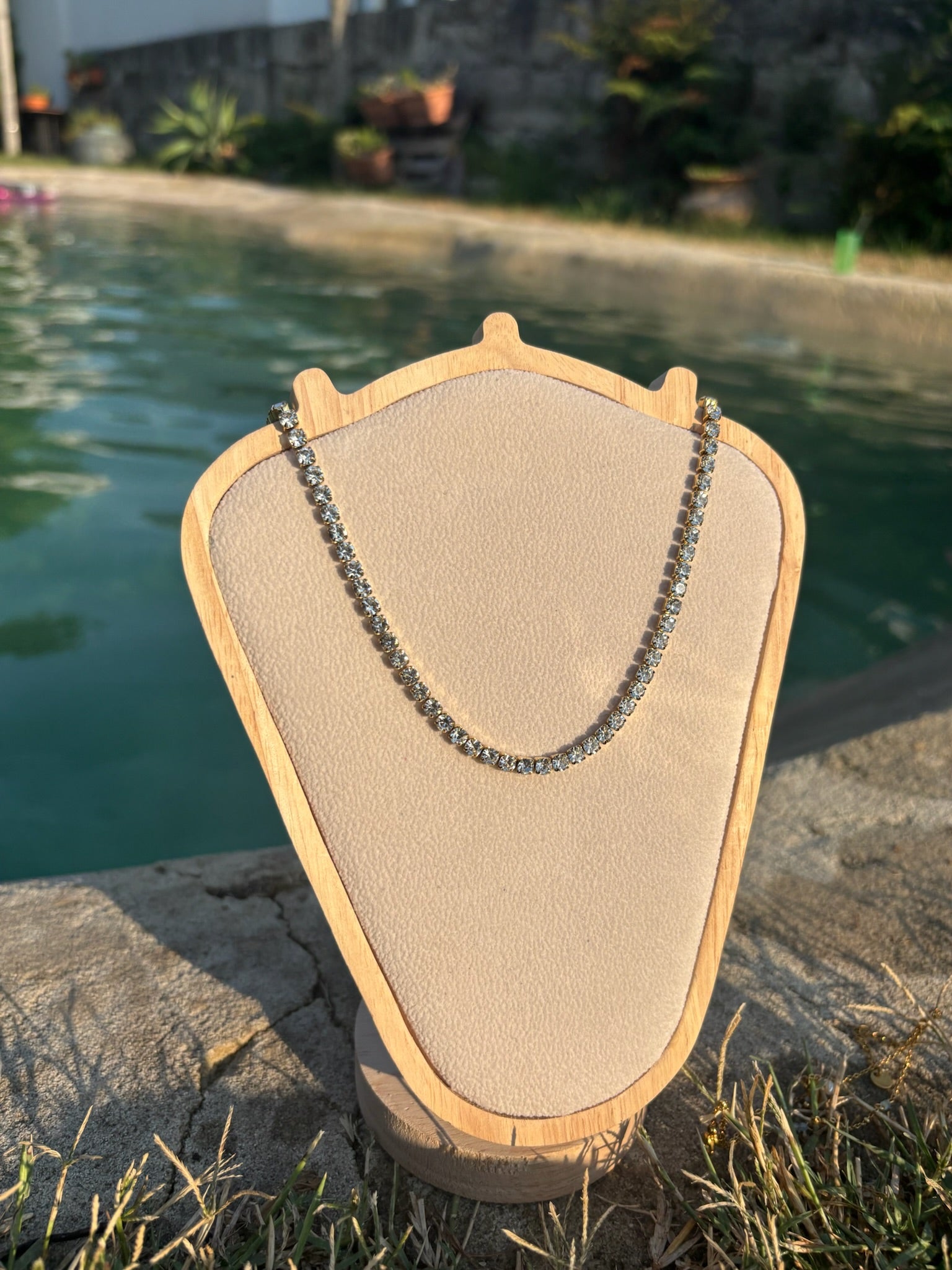 colar Amarilis dourado P