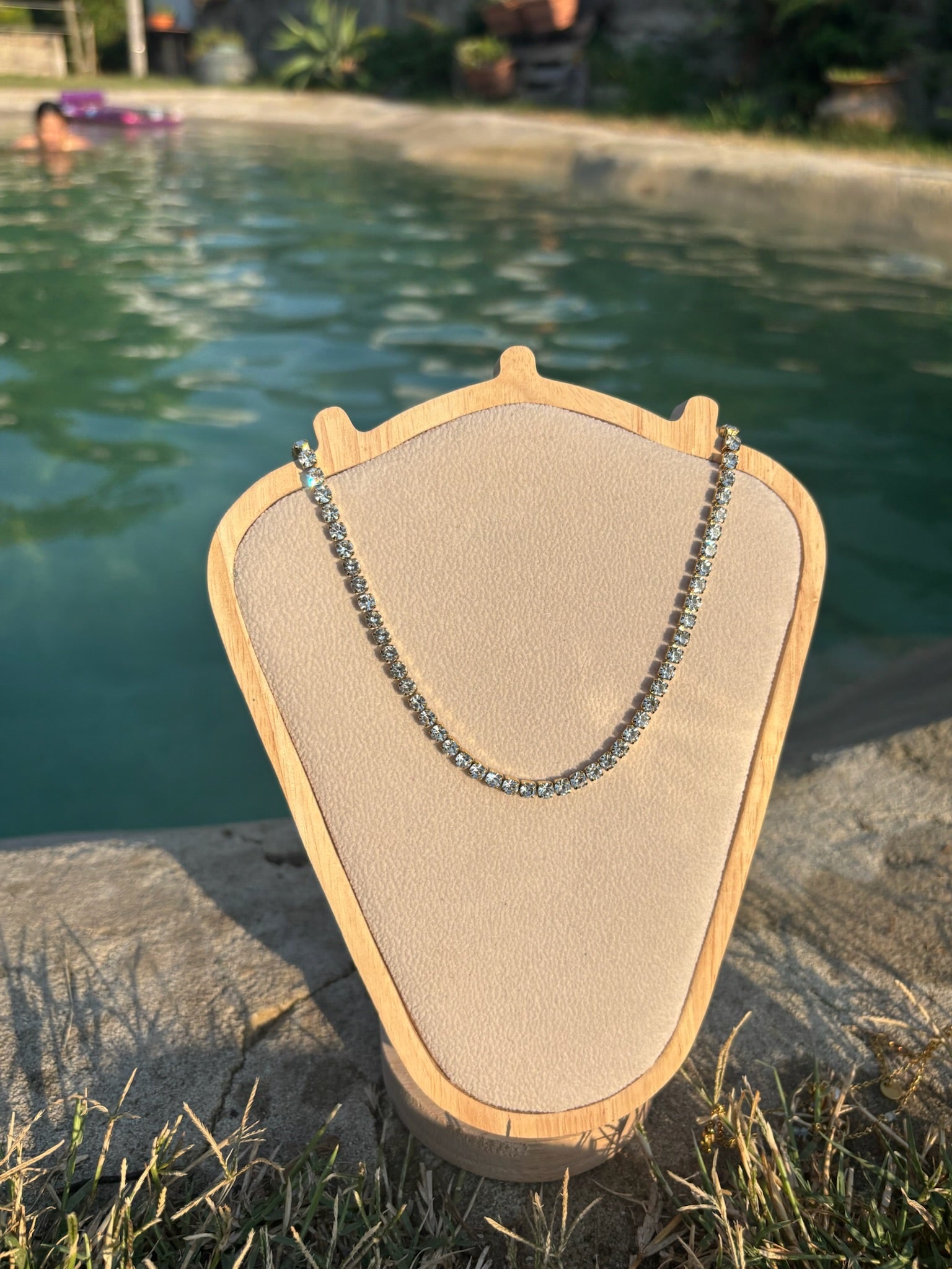 colar Amarilis dourado P