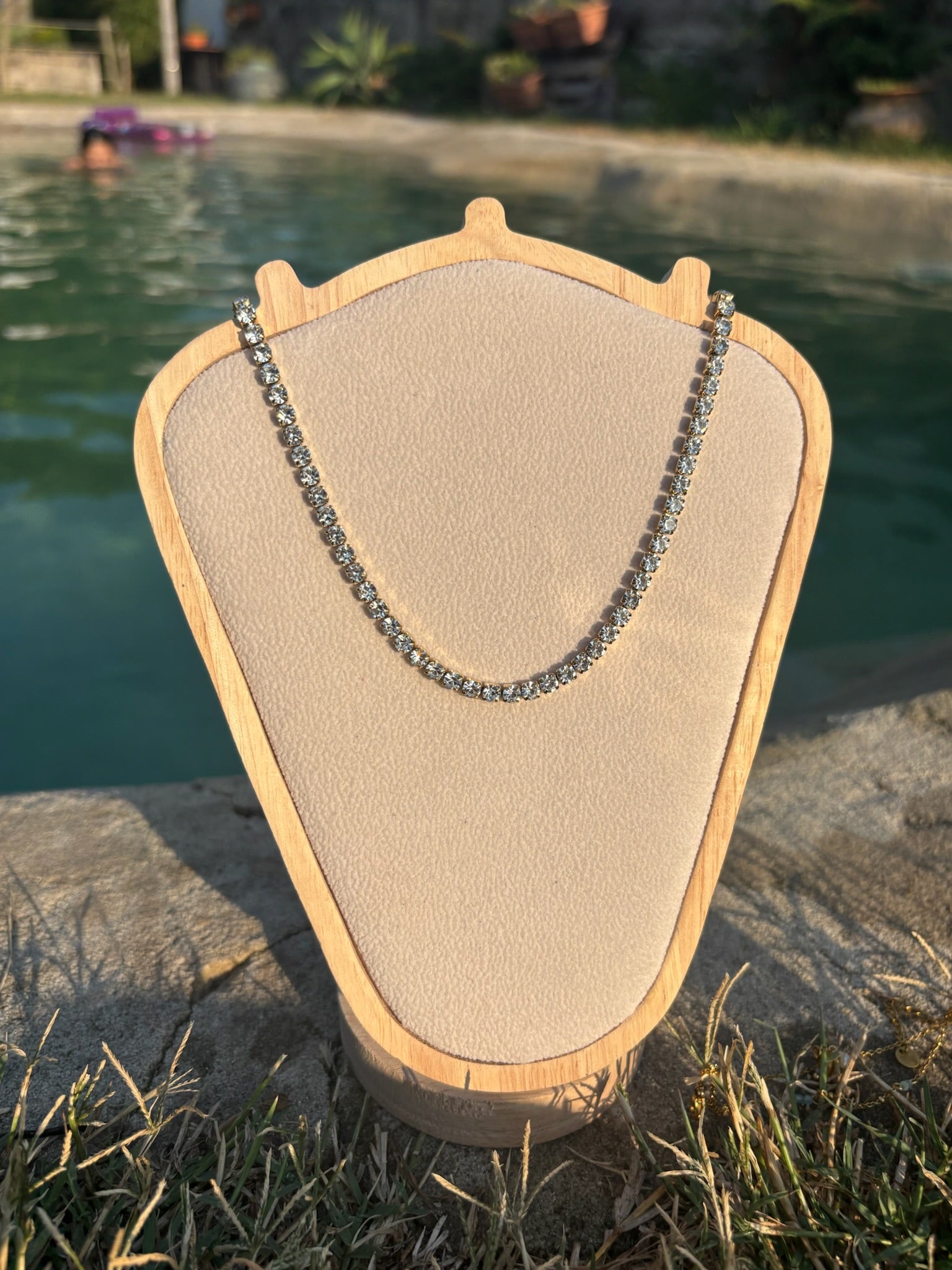 colar Amarilis dourado P