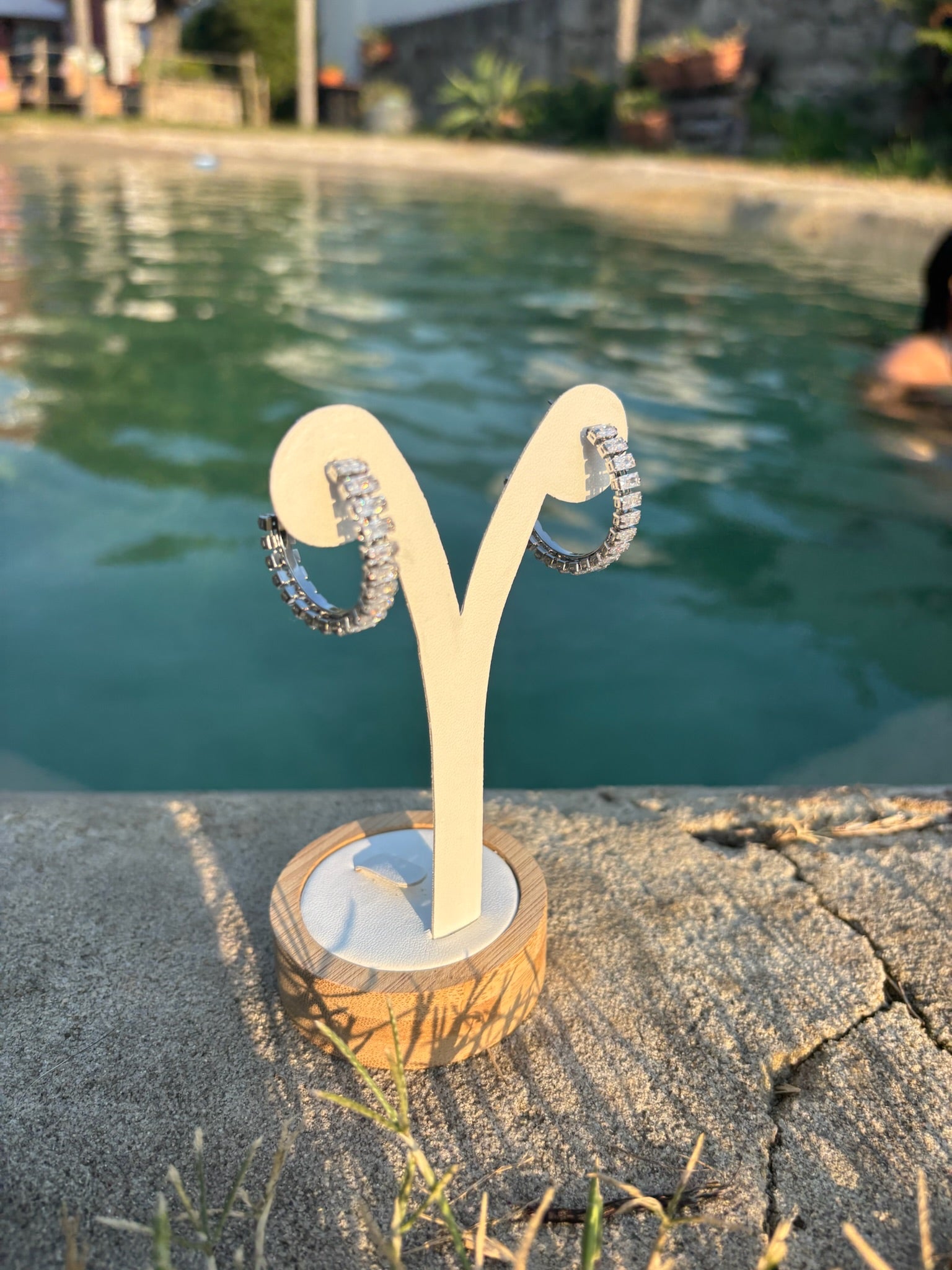 Brincos Asteris Prateado CHECK