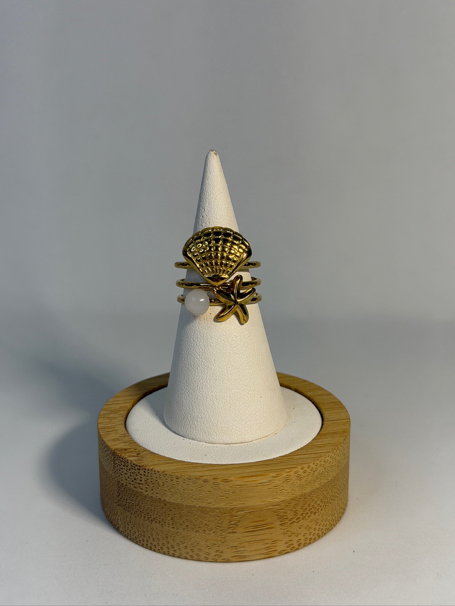 Anel Trio d’Verao Zaia Jewelry