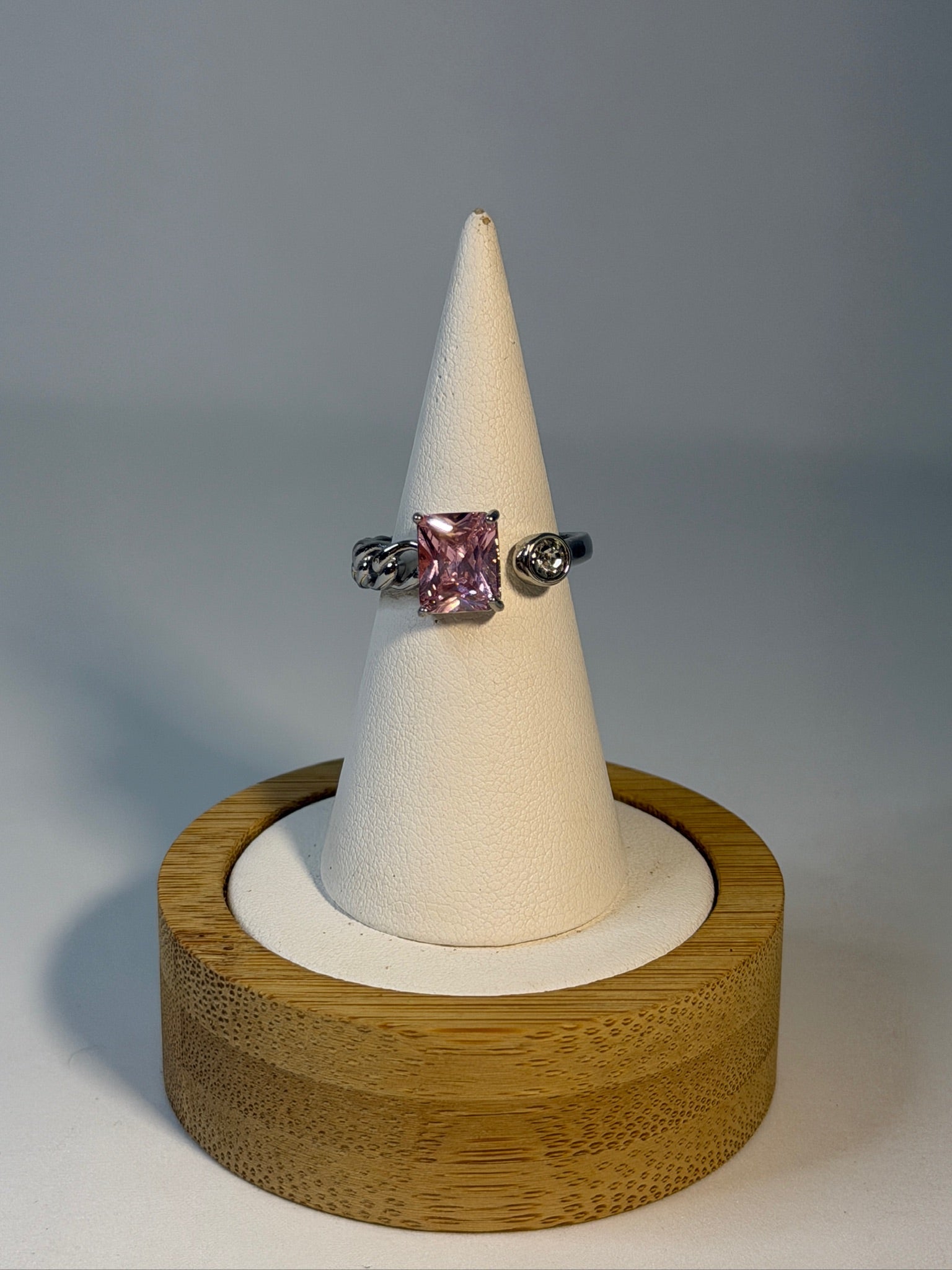 Anel Pedra em Rosa ZAIA