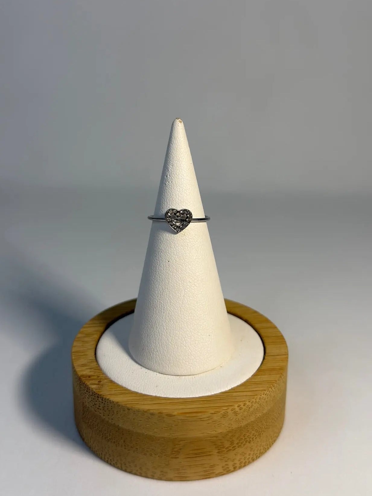Anel Mindinho Coração Zaia Jewelry