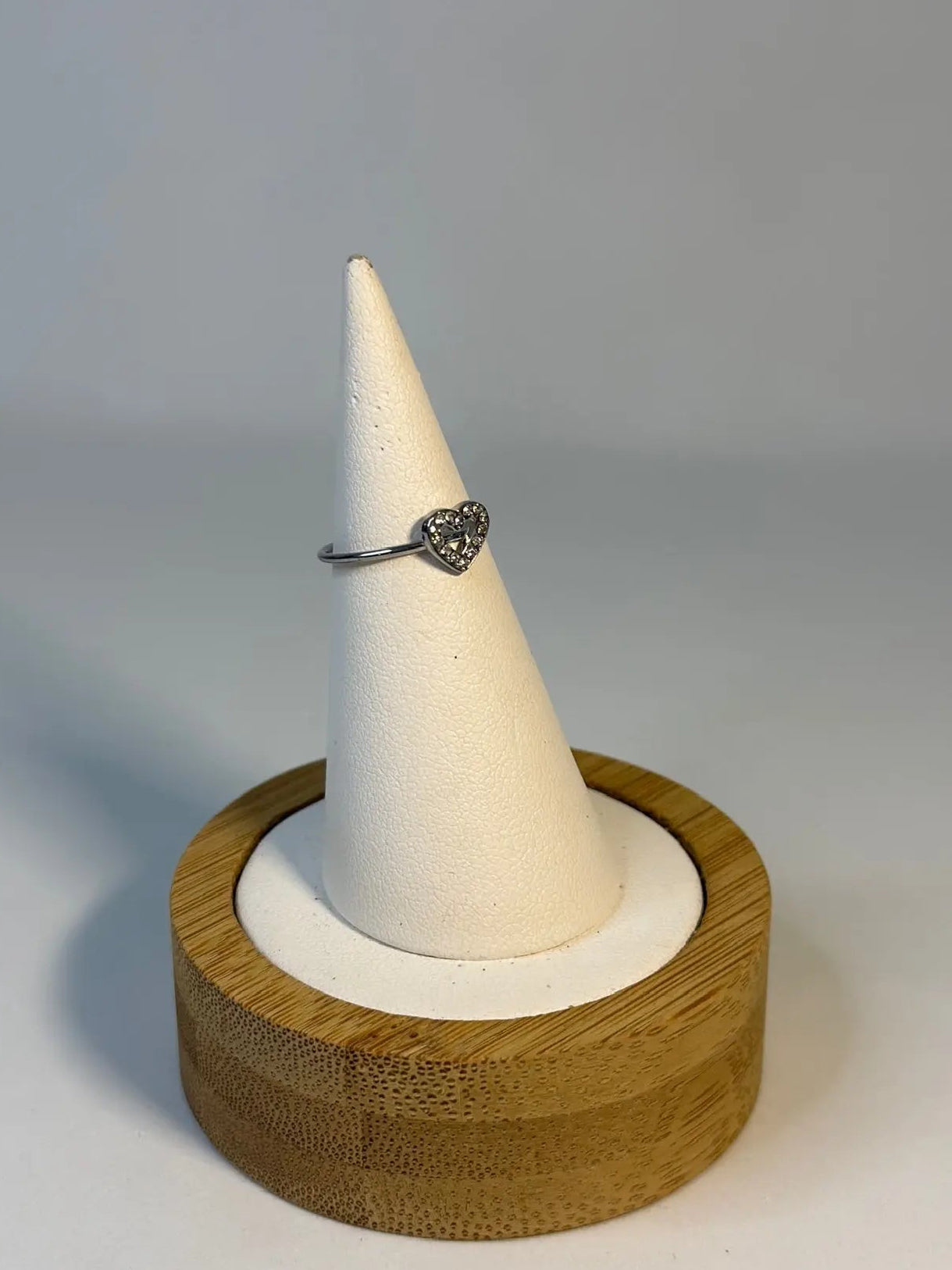 Anel Mindinho Coração Zaia Jewelry