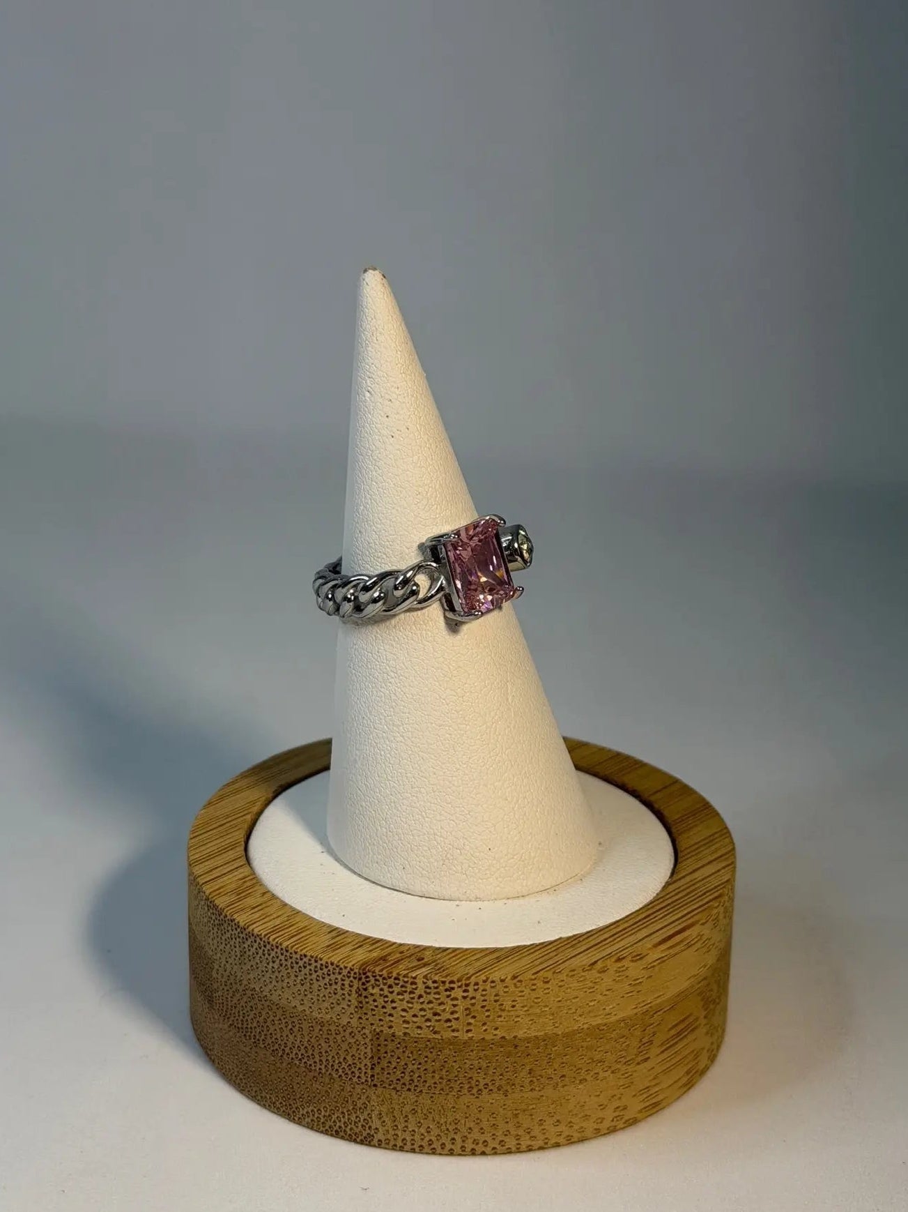 Anel Pedra em Rosa ZAIA