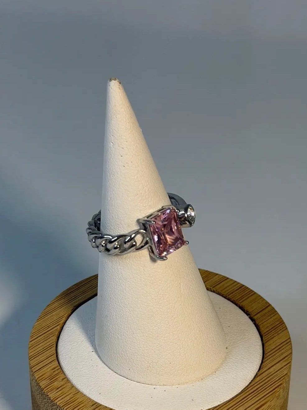 Anel Pedra em Rosa ZAIA