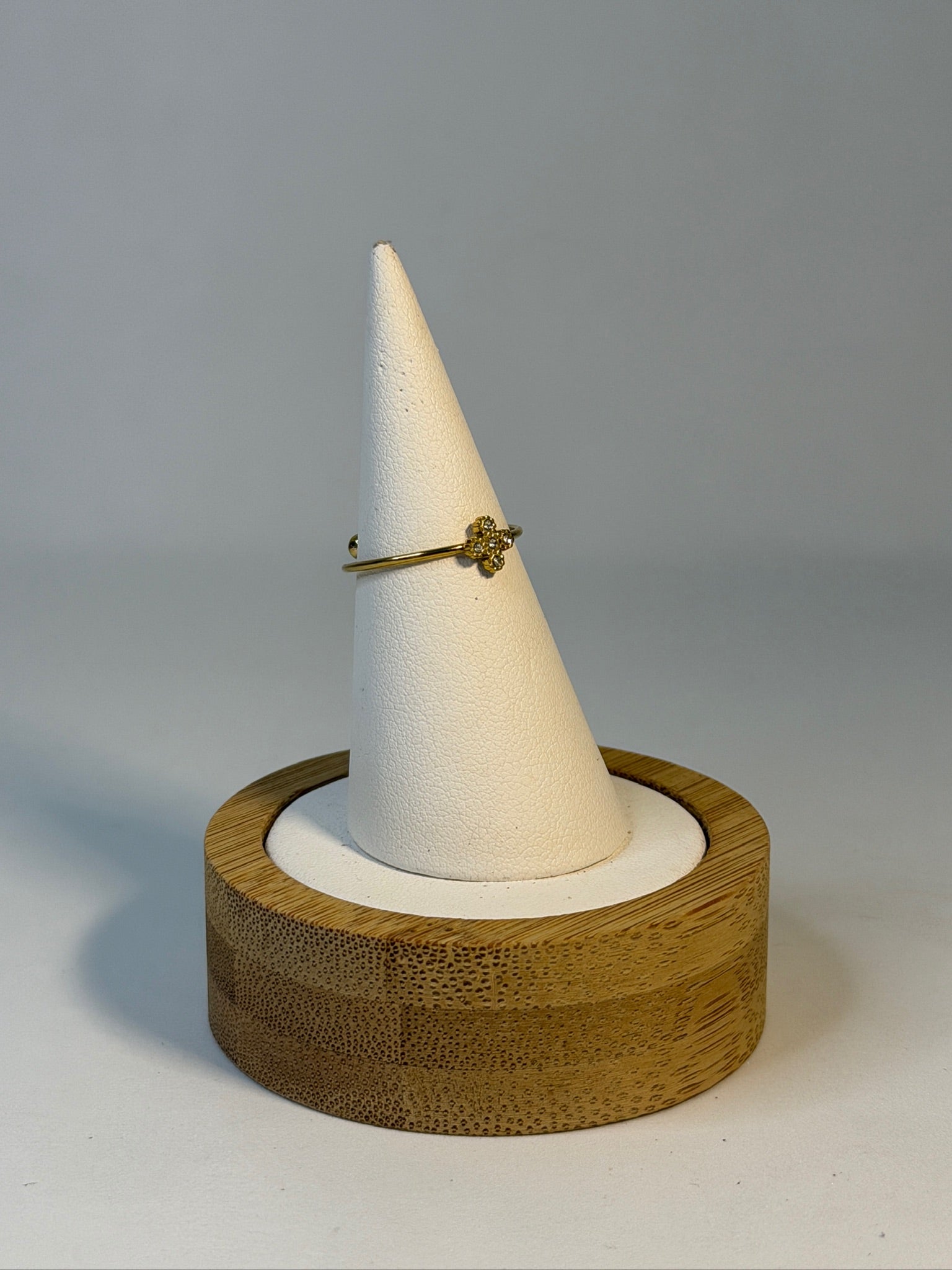 Anel Sentidos Dourado Zaia Jewelry