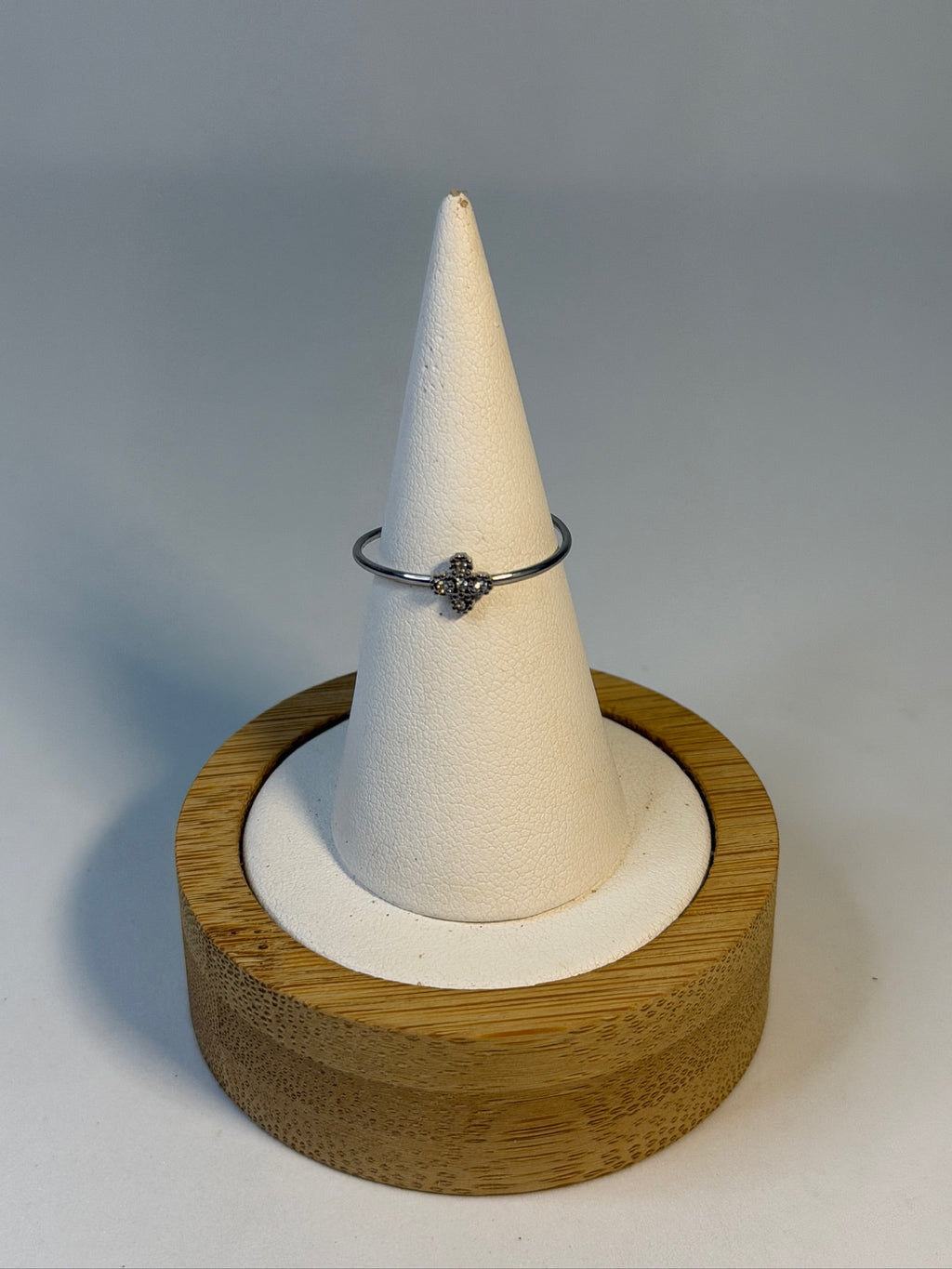 Anel Sentidos Prateado Zaia Jewelry