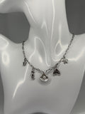 Colar Concha Prateado Zaia Jewelry