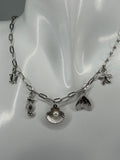 Colar Concha Prateado Zaia Jewelry