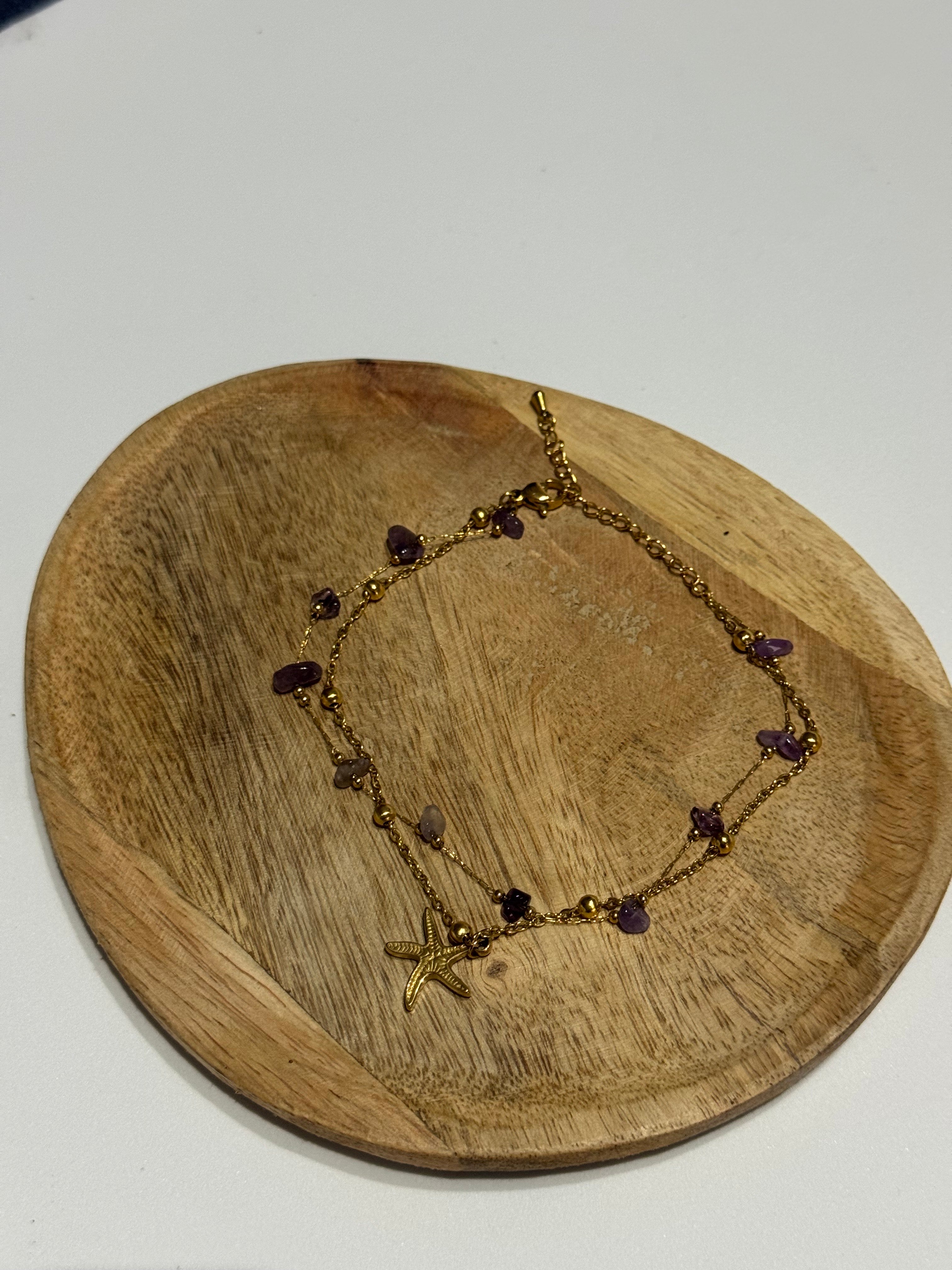 Pulseira do Pe "Estrela do mar" CHECK 1