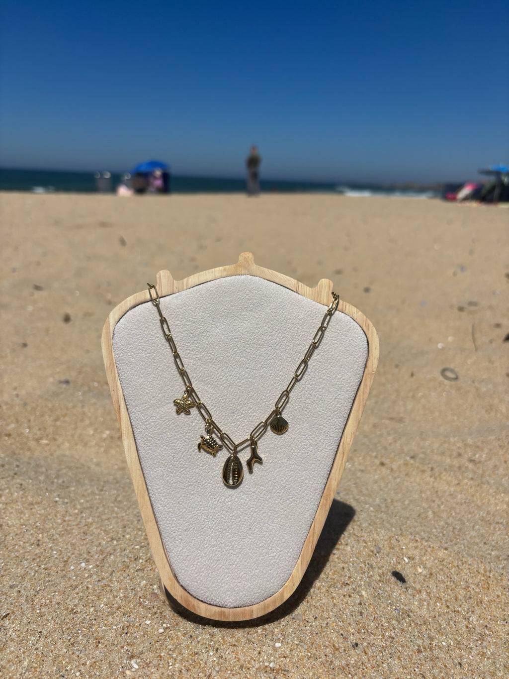 Colar Areia Dourada