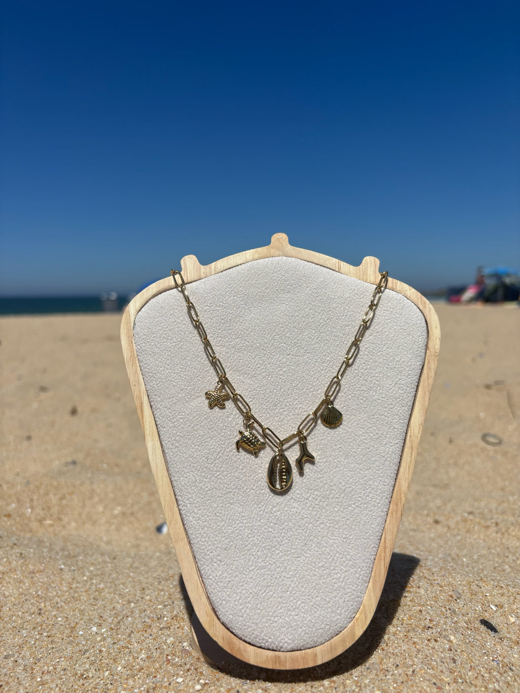 Colar Areia Dourada