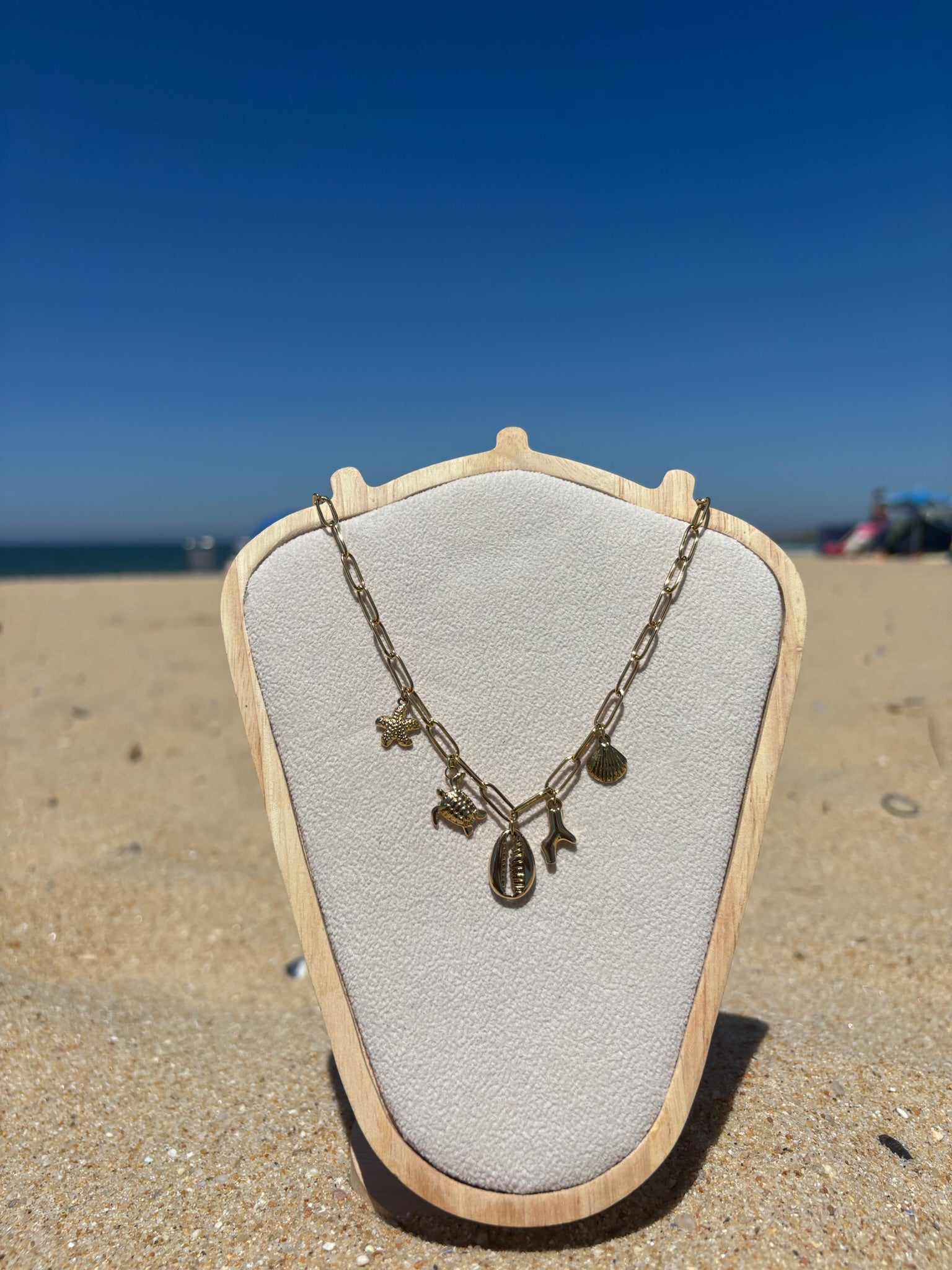 Colar Areia Dourada