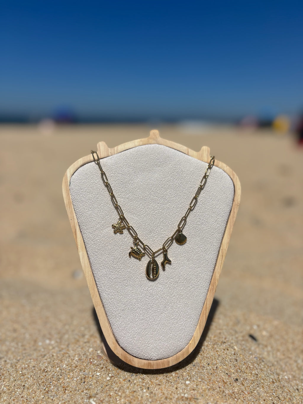 Colar Areia Dourada