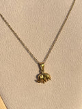 Colar Elefante dourado ZAIA